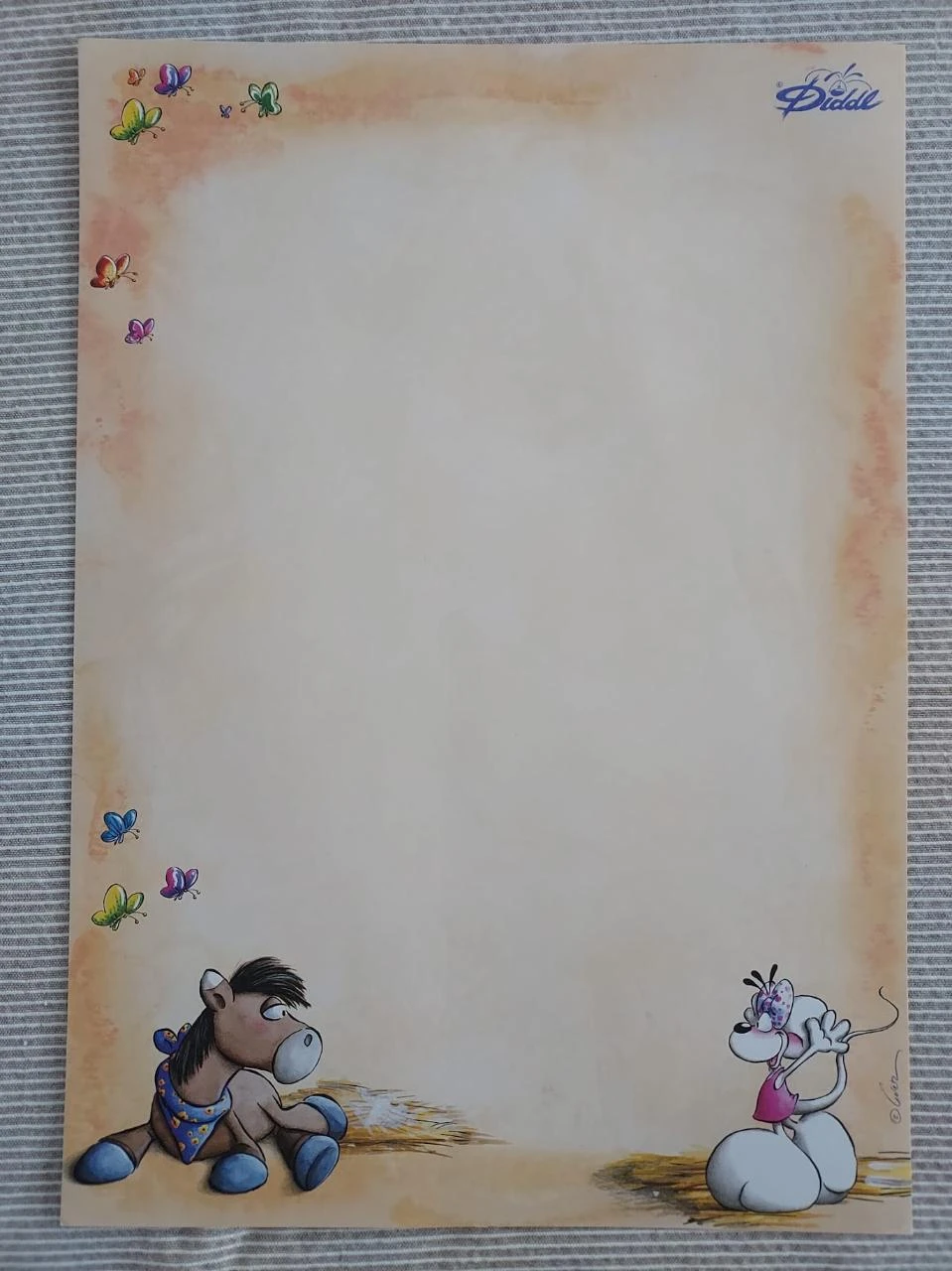 ** Diddl briefpapier nr 106 **